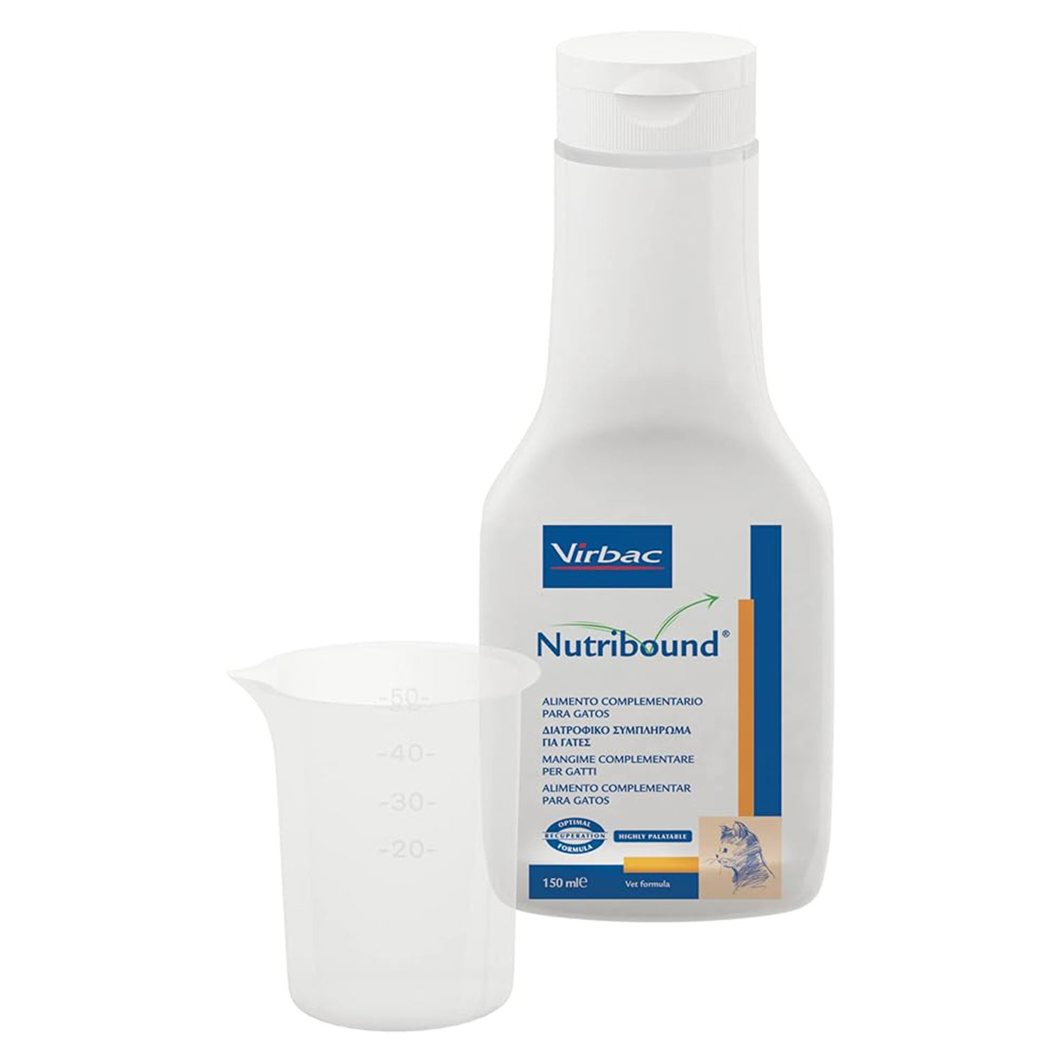 Virbac Nutribound per gatti 3flaconi x 150 ml