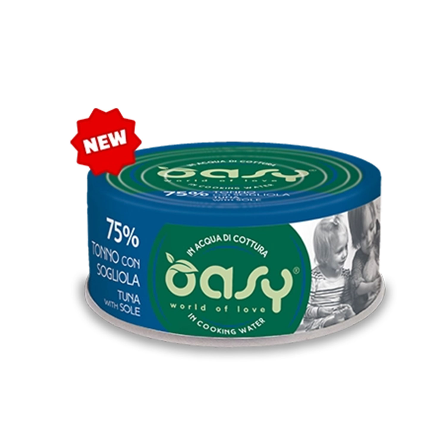Oasy More Love Tonno con Sogliola 70gr