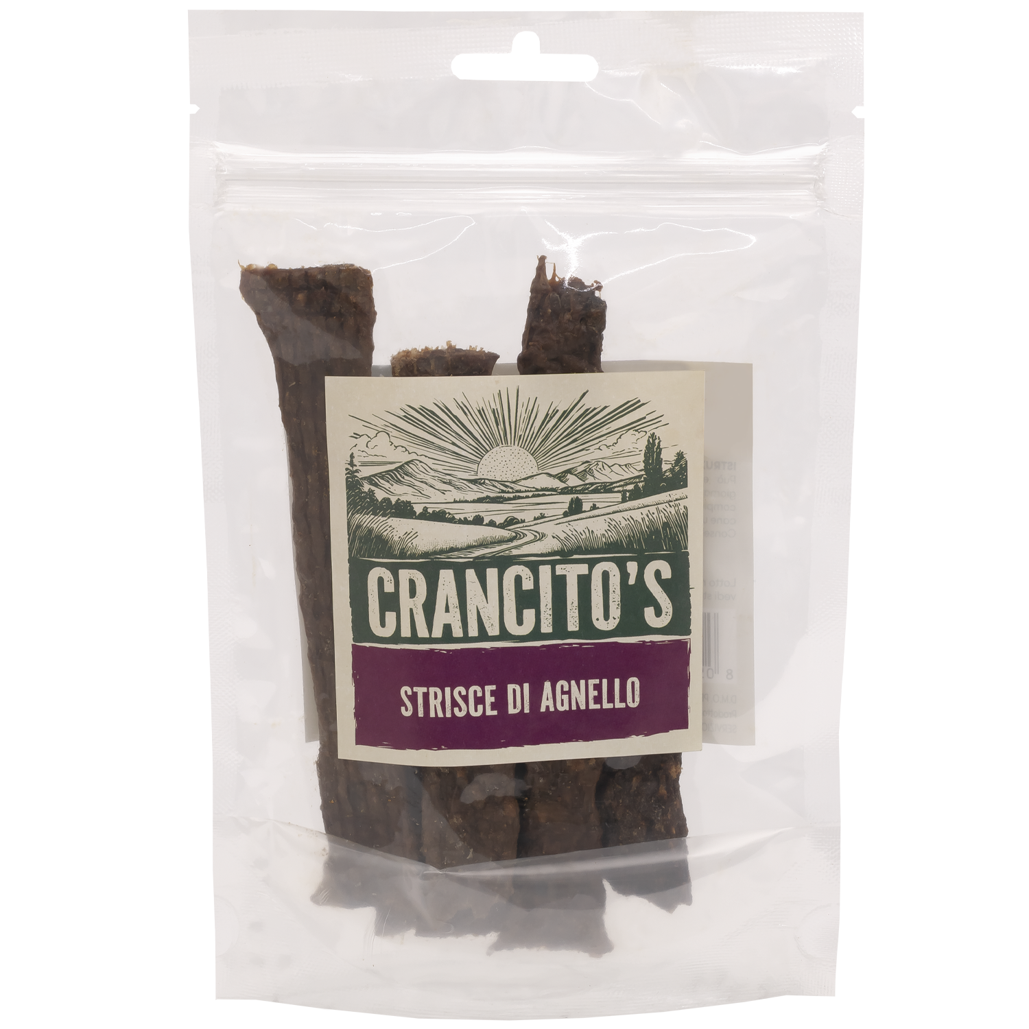 Crancito's Dog Adult Strisce di agnello 80gr