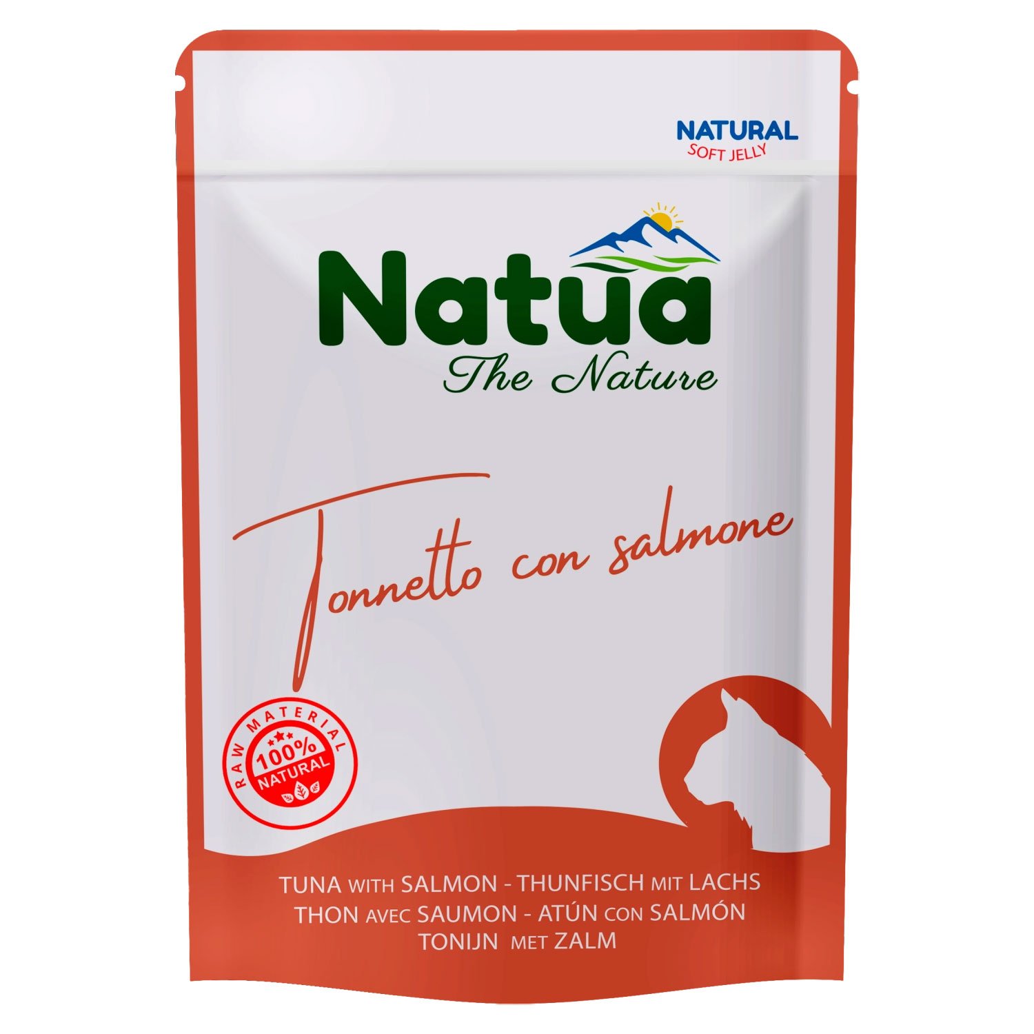 Natua Natural Cat Adult Tonnetto con salmone 70gr