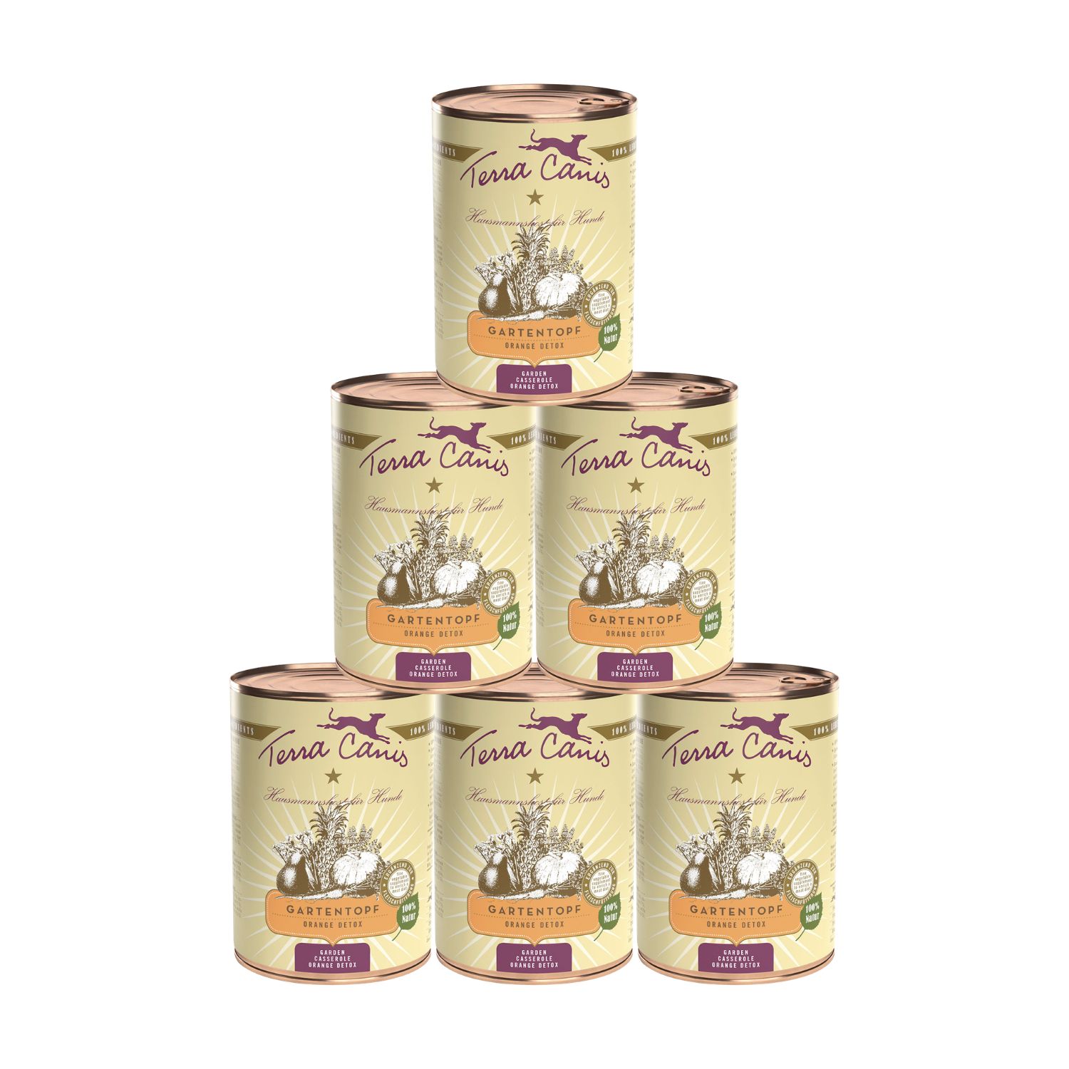Terra Canis Dog Garden Casserole Orange Detox 400 gr img