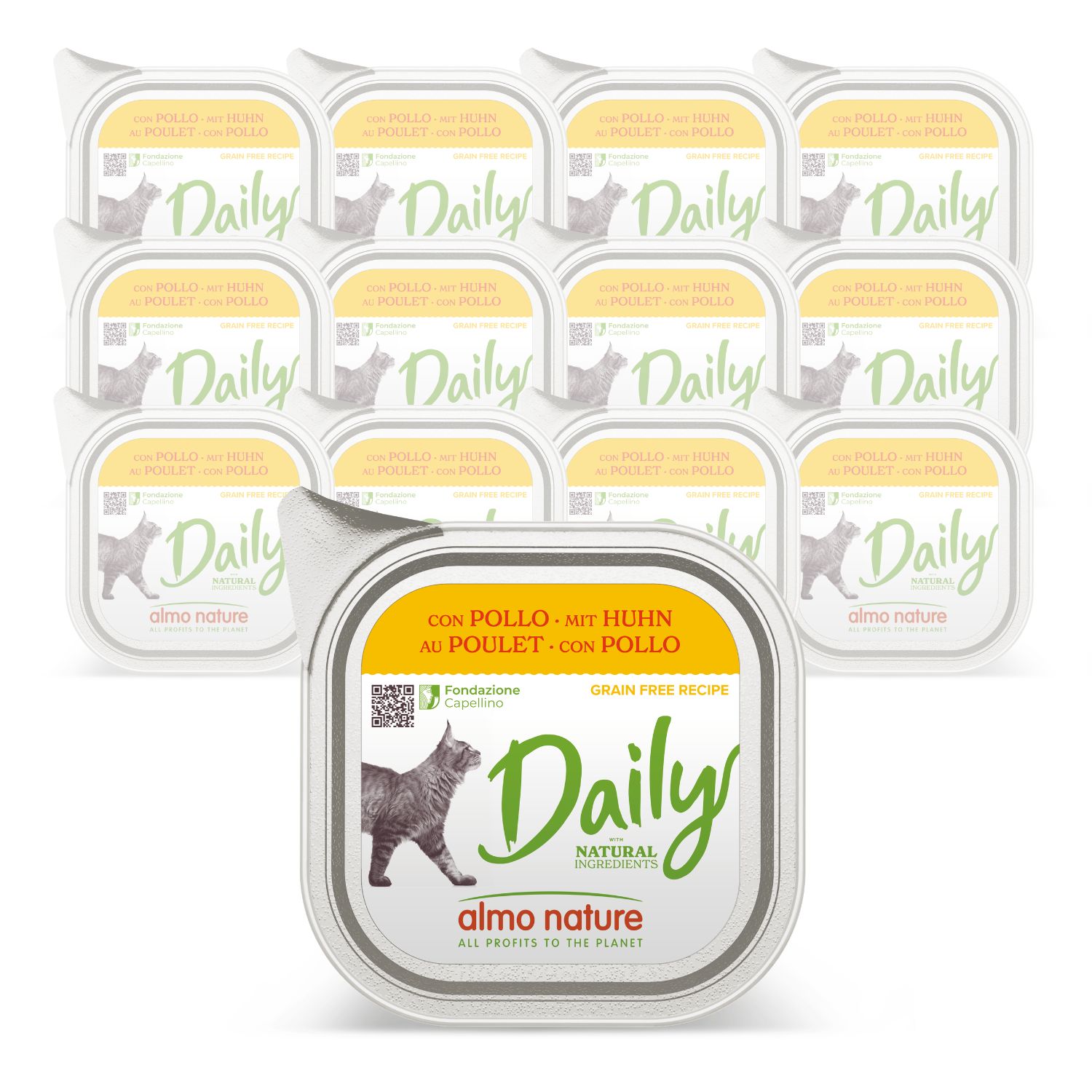 Almo Nature Daily Cat Adult Pollo 100g