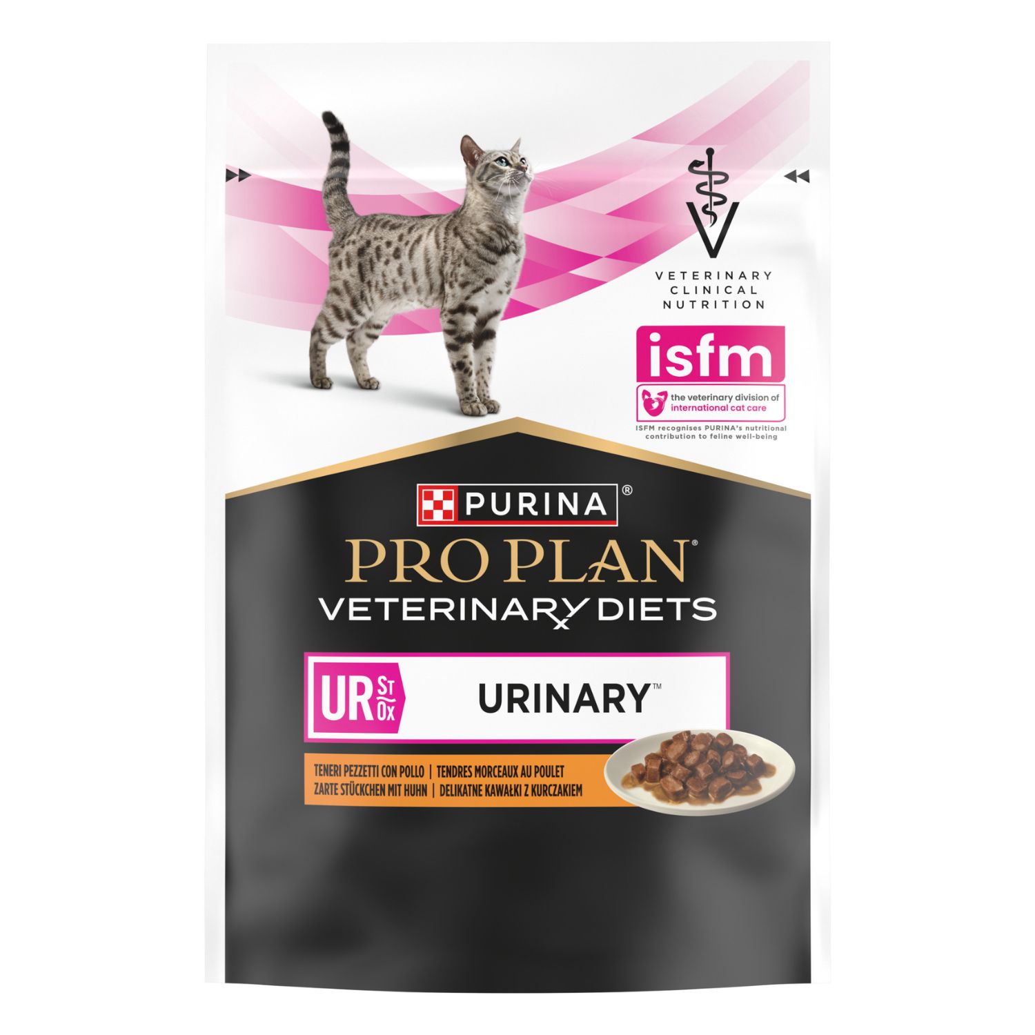 Purina Pro Plan Veterinary Diets Purina Pro Plan Veterinary Diet Urinary Gatti adulti Bocconcini in salsa al Pollo 85 gr