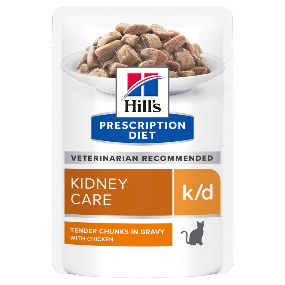 Hill's Prescription Diet Cat k/d Kidney Care Renal con Pollo 85 gr img