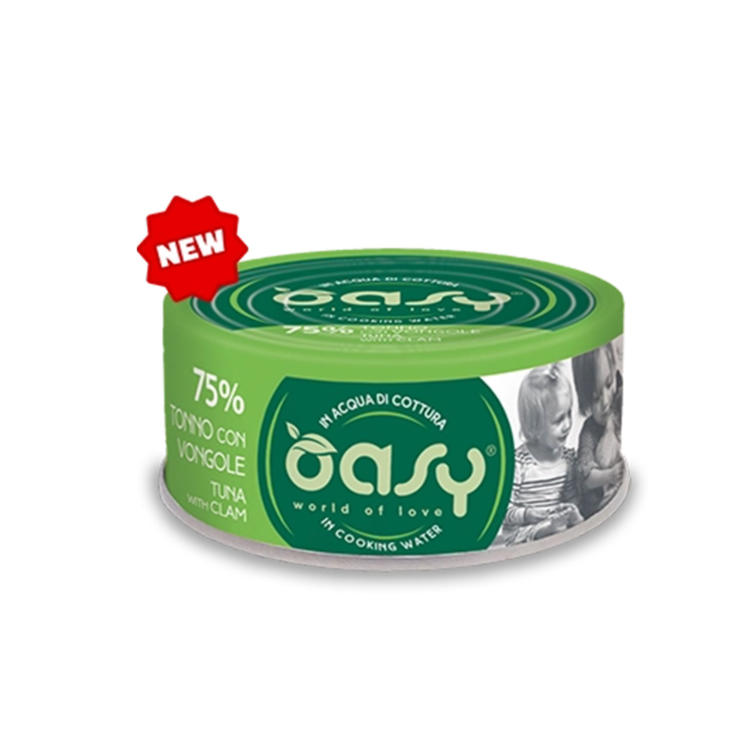 Oasy More Love Tonno con Vongole 70gr