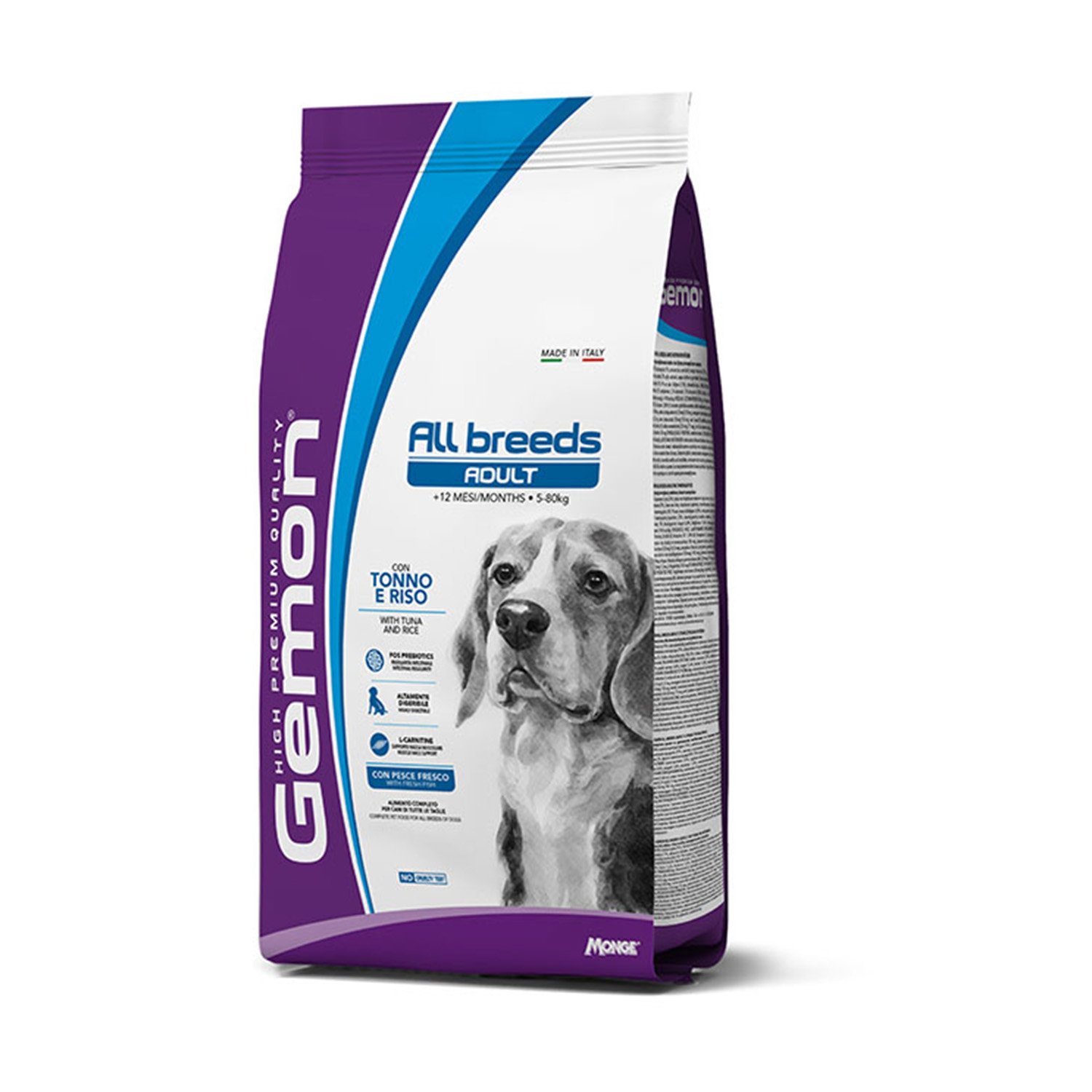 Gemon Dog Adult All breeds Tonno con riso 3kg