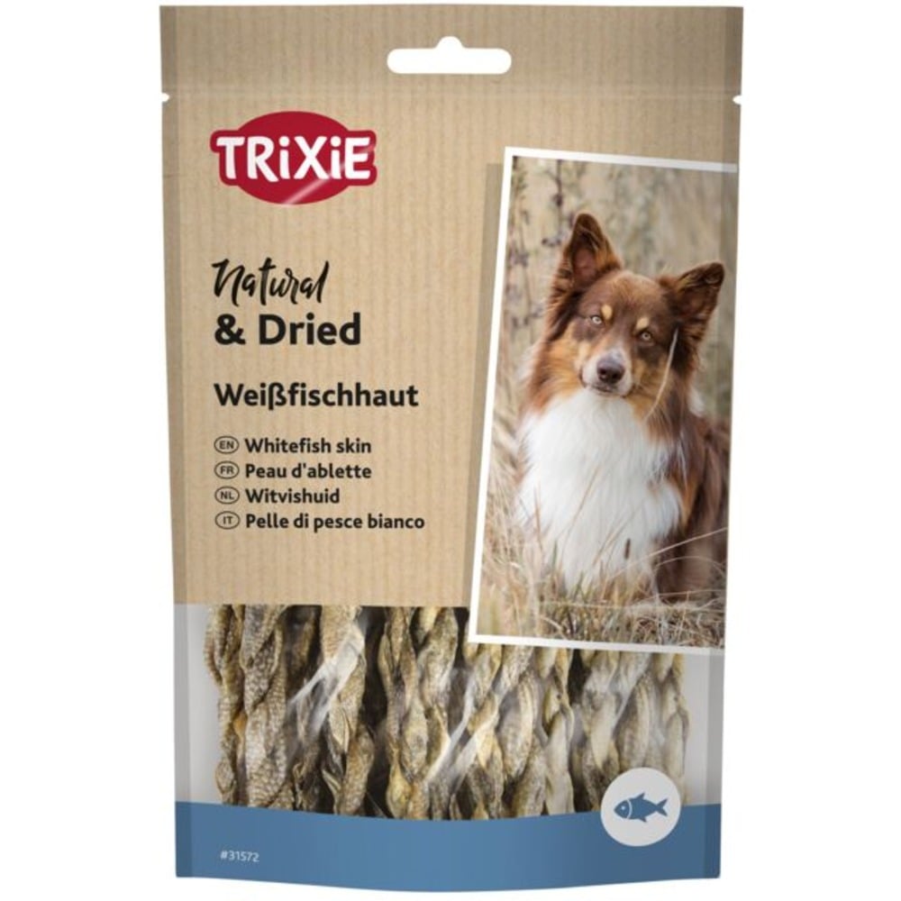 Trixie Dog Snack Pelle di Pesce Bianco 60 g