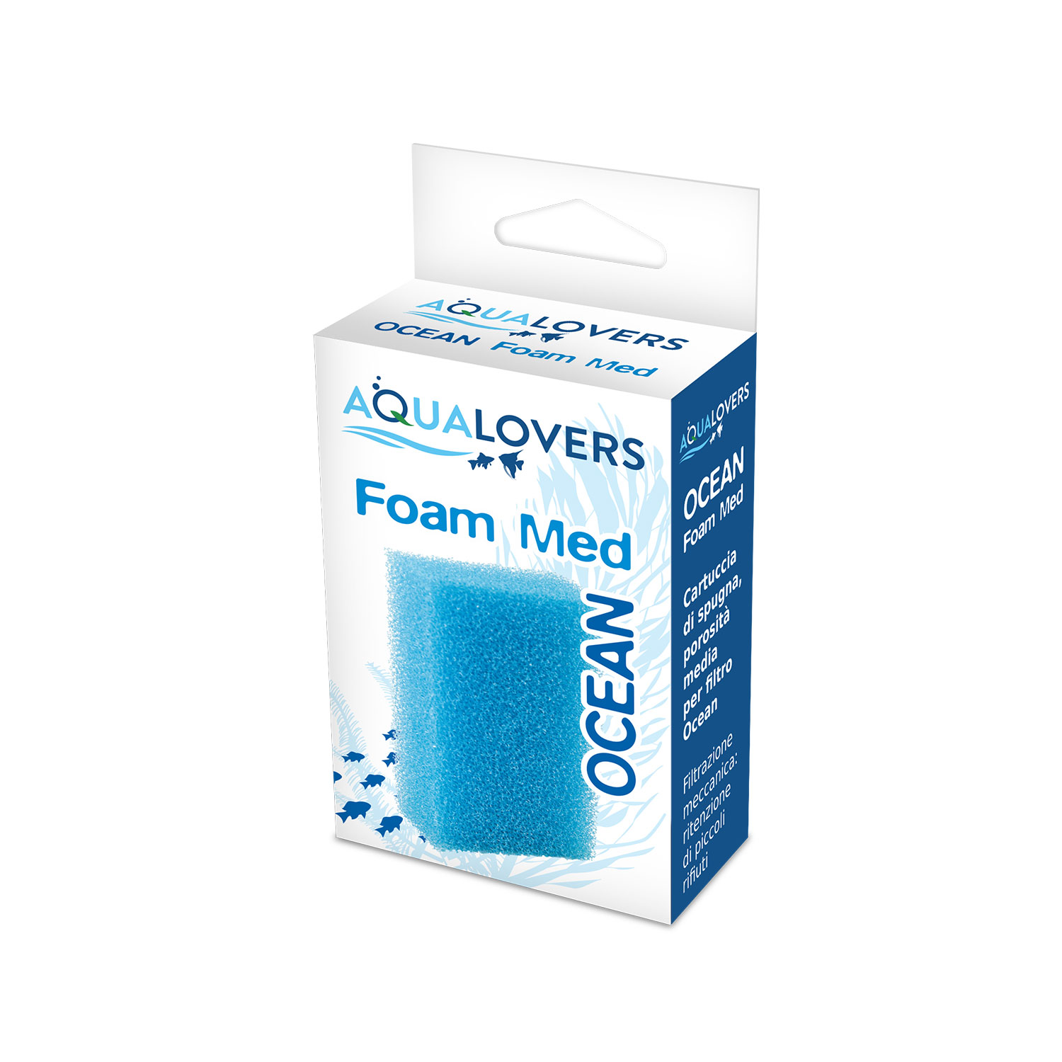 Aqualovers Ocean Foam Med cartuccia filtrante