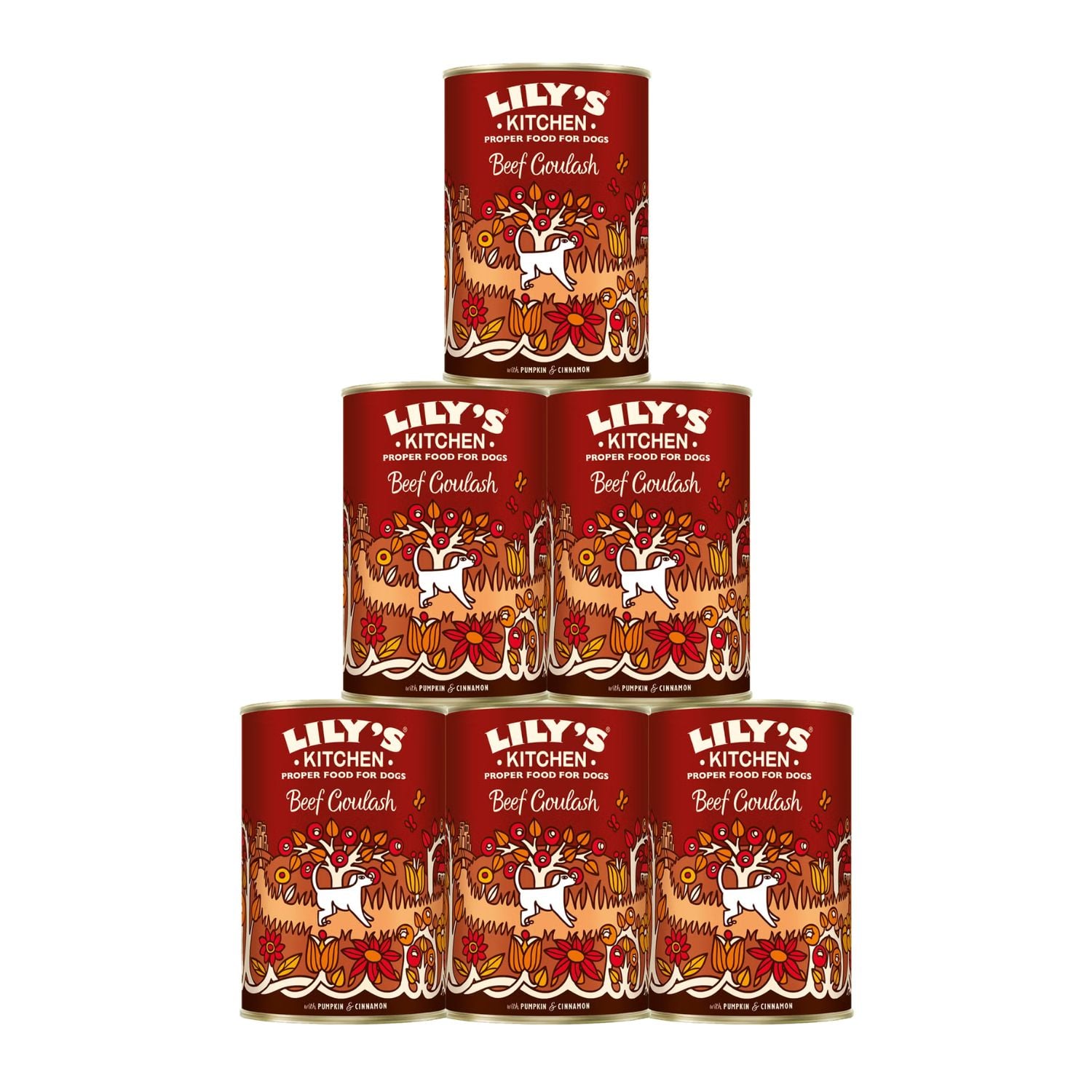 Lily's Kitchen Dog Adult Beef Goulash, Manzo 400 gr
