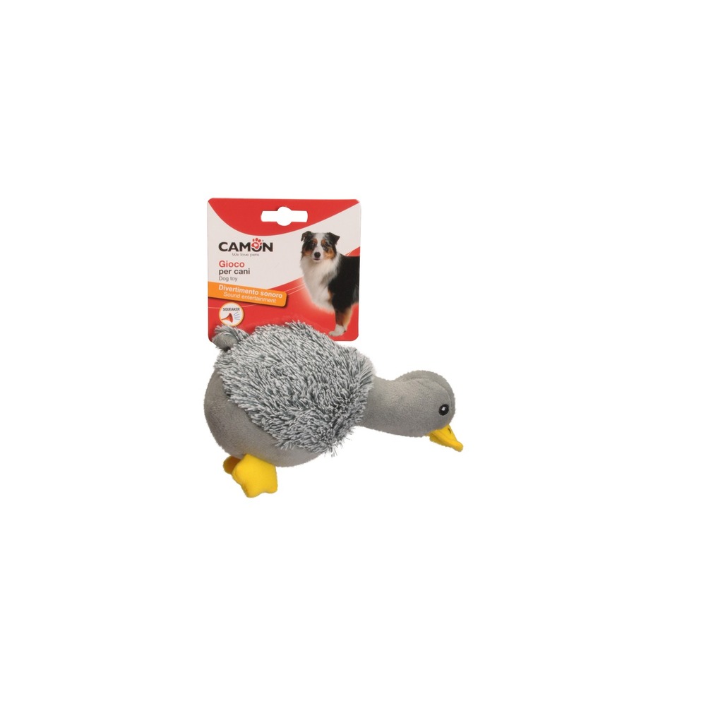 Camon Gioco Anatra in Poliestere con Squeaker img