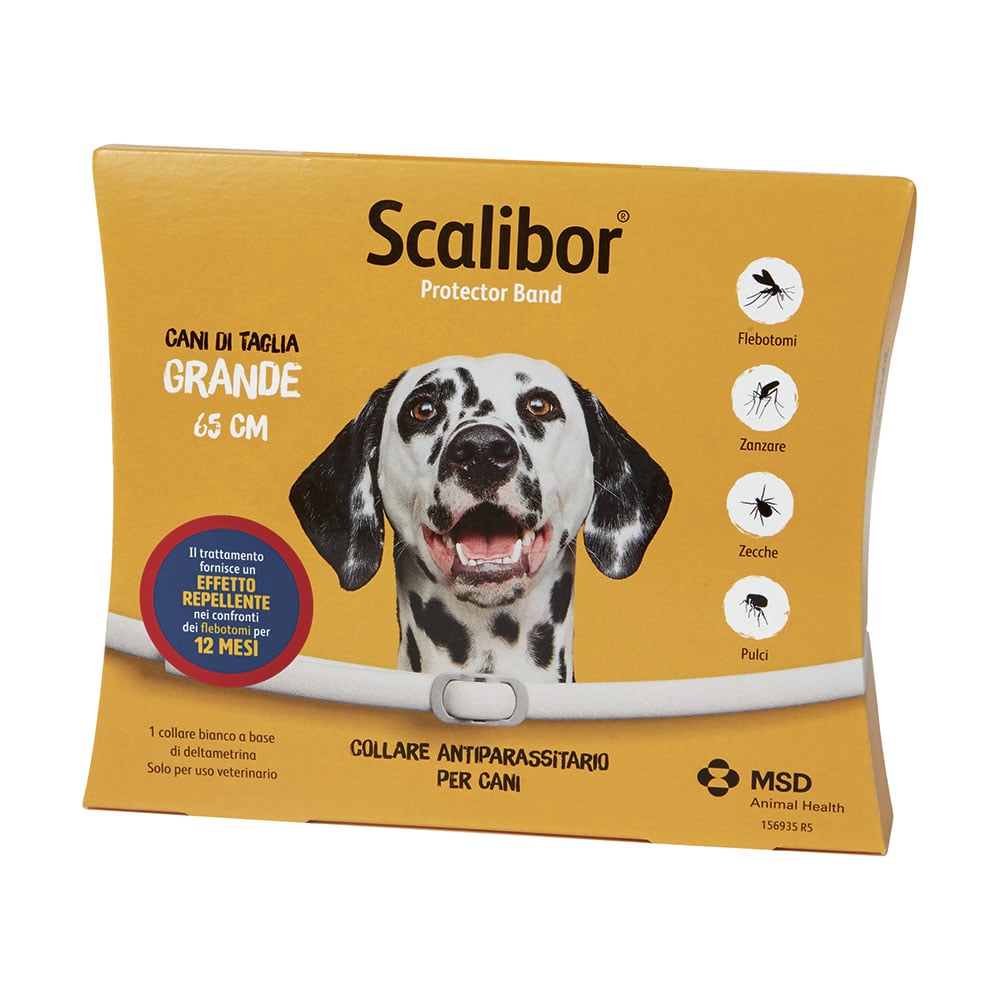 Scalibor Protector Collare per cani taglia media e grande 65 cm