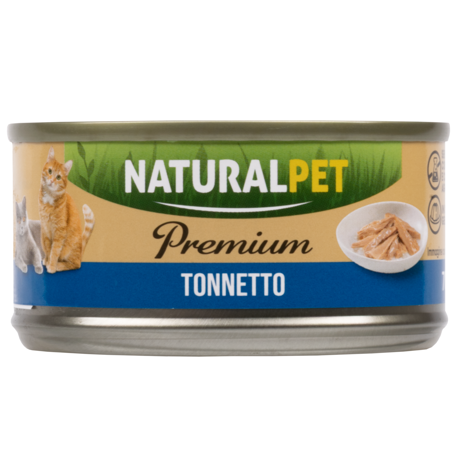 Naturalpet Premium Cat Adult Tonnetto 70gr