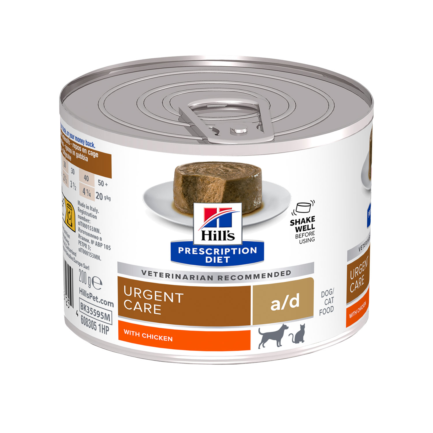Hill's Prescription Diet Dog a/d Adult Paté Urgent Care 200gr