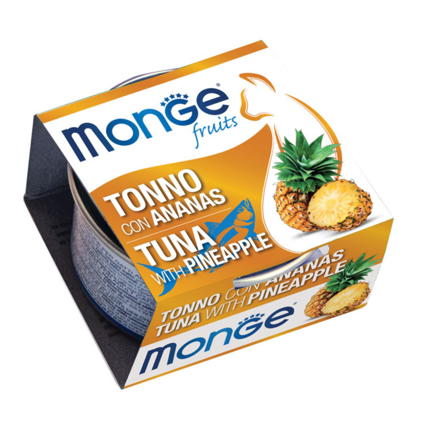 Monge Fruits Cat Adult pezzetti di Tonno con ananas 80gr