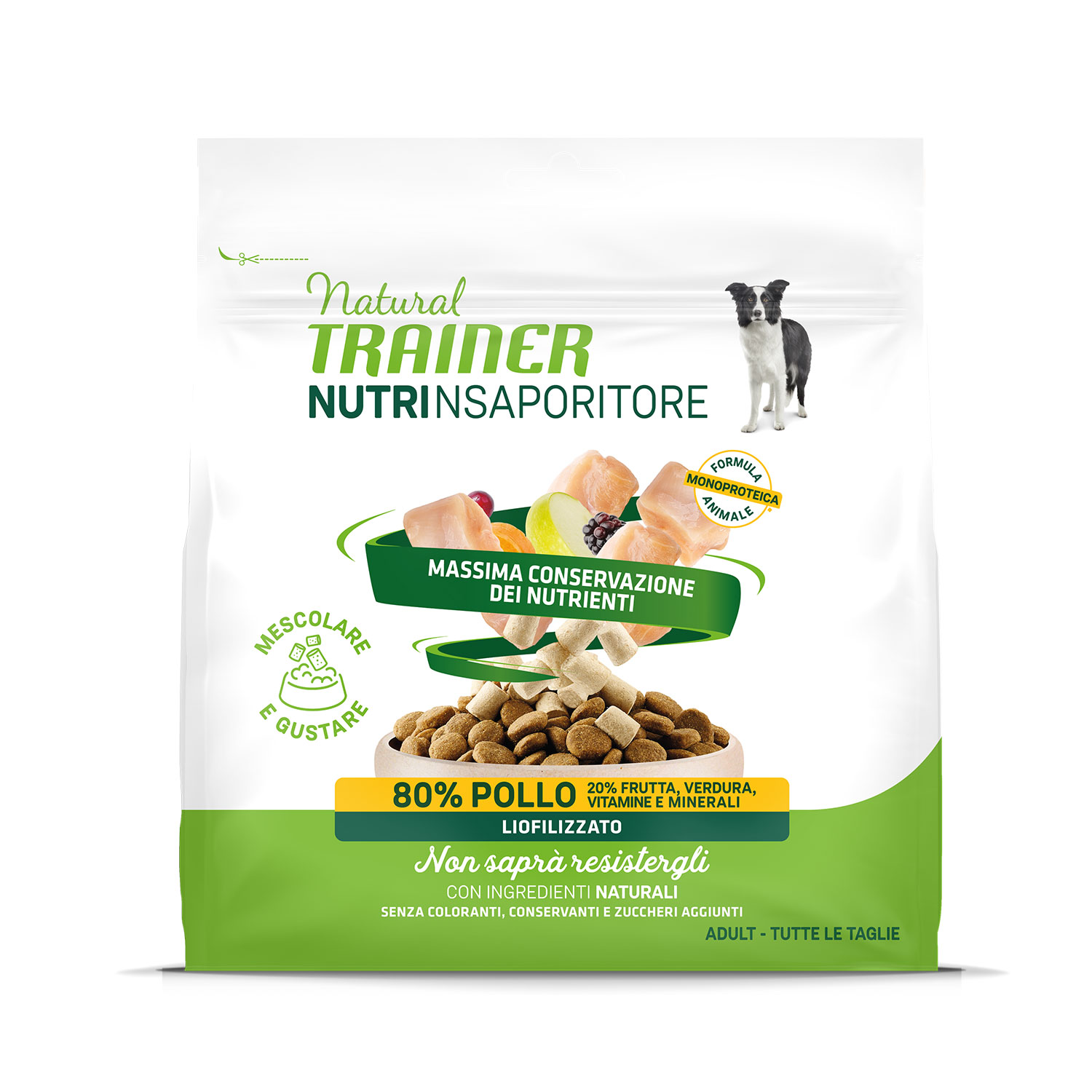 Natural Trainer Freeze Dried Nutrinsaporitore Pollo 120g - Scad. Febbraio 26