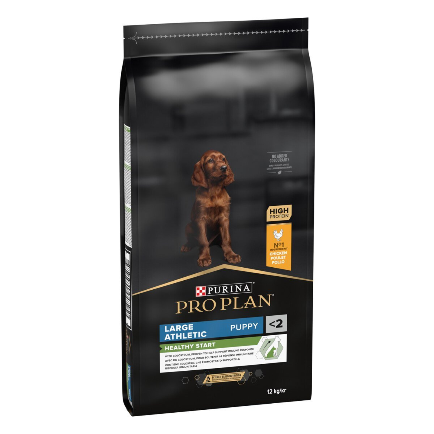 PURINA Dog PRO PLAN → Puppy, Athletic Healty Start Large, Pollo - 12 kg - Cane img 1