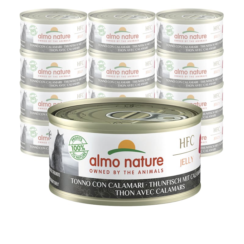 Almo Nature HFC Jelly Cat Tonno con Calamari 70 gr