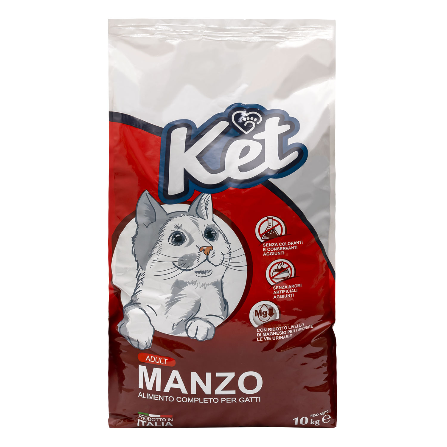 Ket Cat Adult Manzo 10 kg