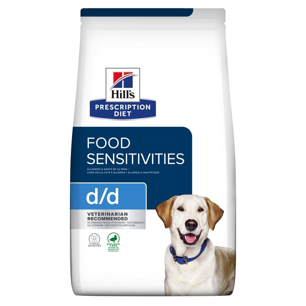 Hill's Prescription Diet Dog d/d Food Sensitives con Anatra e Riso 12 kg img