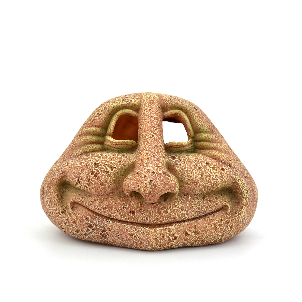 Askoll decorazione acquari Pietra Sorriso 12,5x11x8 cm
