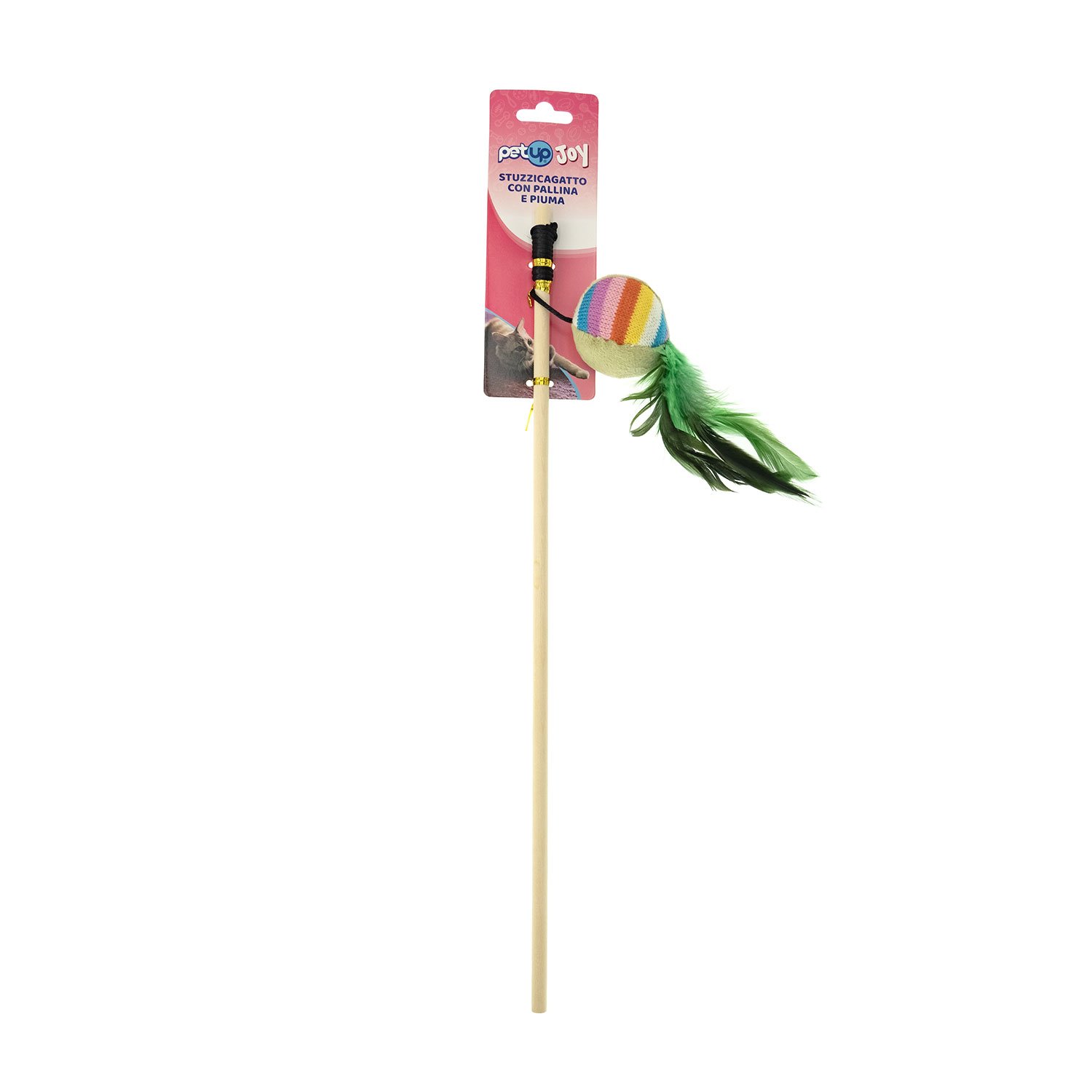 Petup Joy Gioco Stuzzicagatto Con Pallina e Piuma