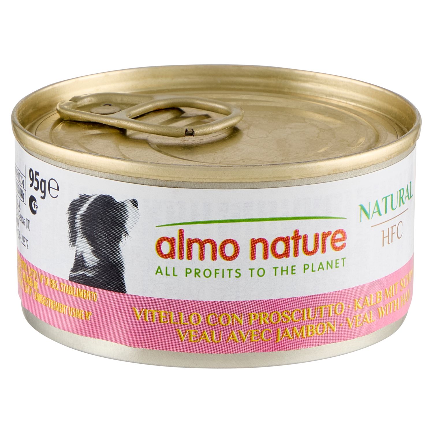 Almo Nature HFC Natural Dog Adult Vitello con Prosciutto 95gr