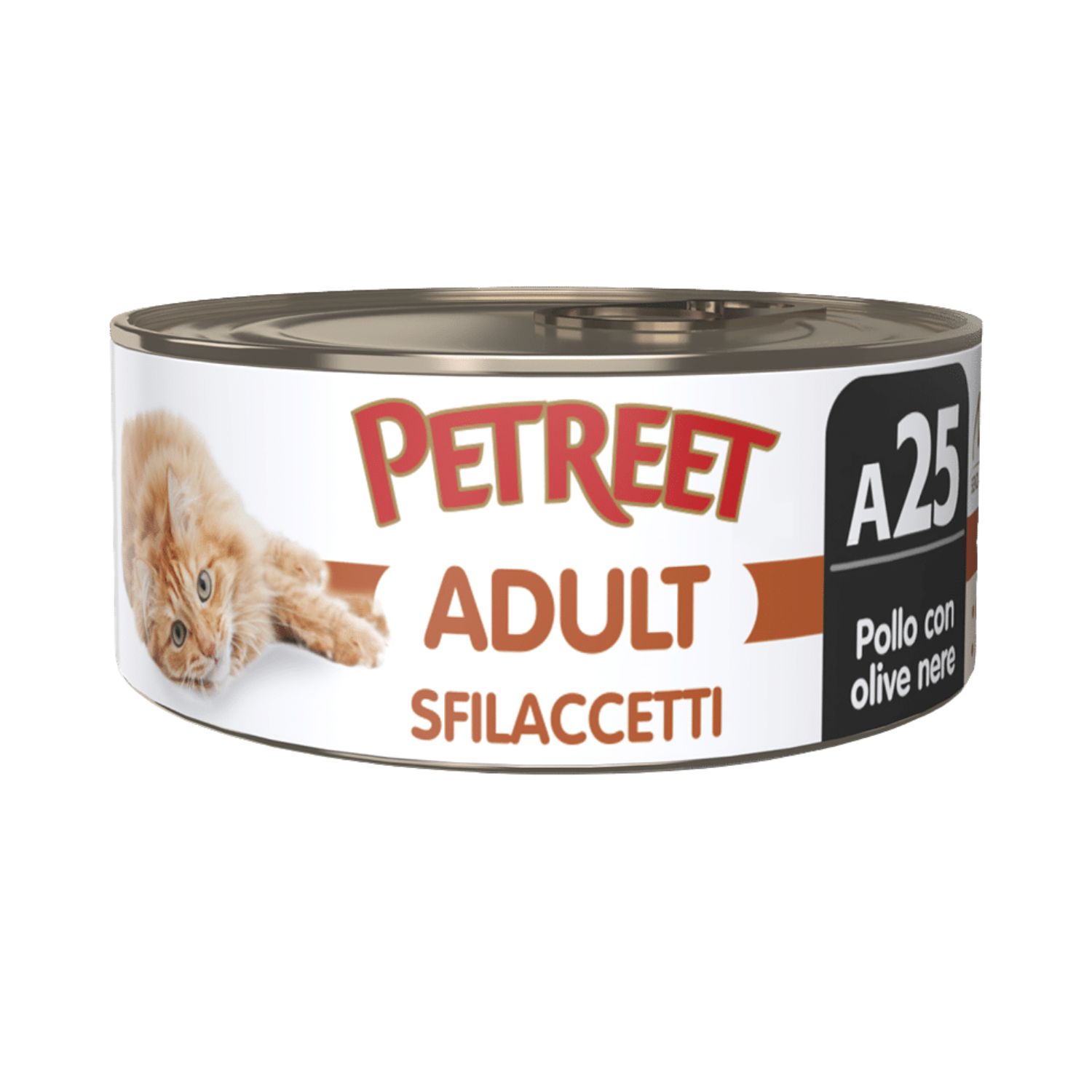 Petreet Cat Sfilaccetti pollo con olive nere 70 gr img