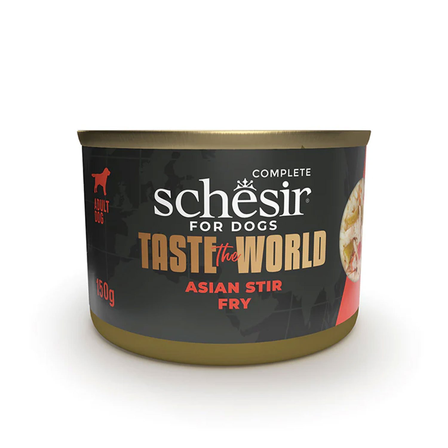 Schesir Taste the World Dog Adult Asian Stir Fry in brodo 150gr