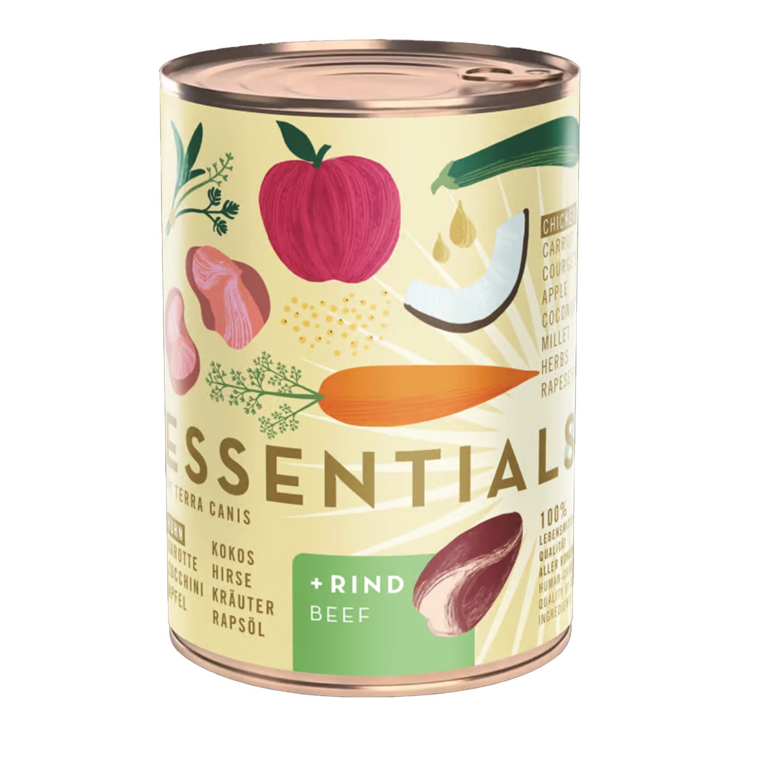 Terra Canis Dog Essential 8 Pollo e Manzo 780 gr