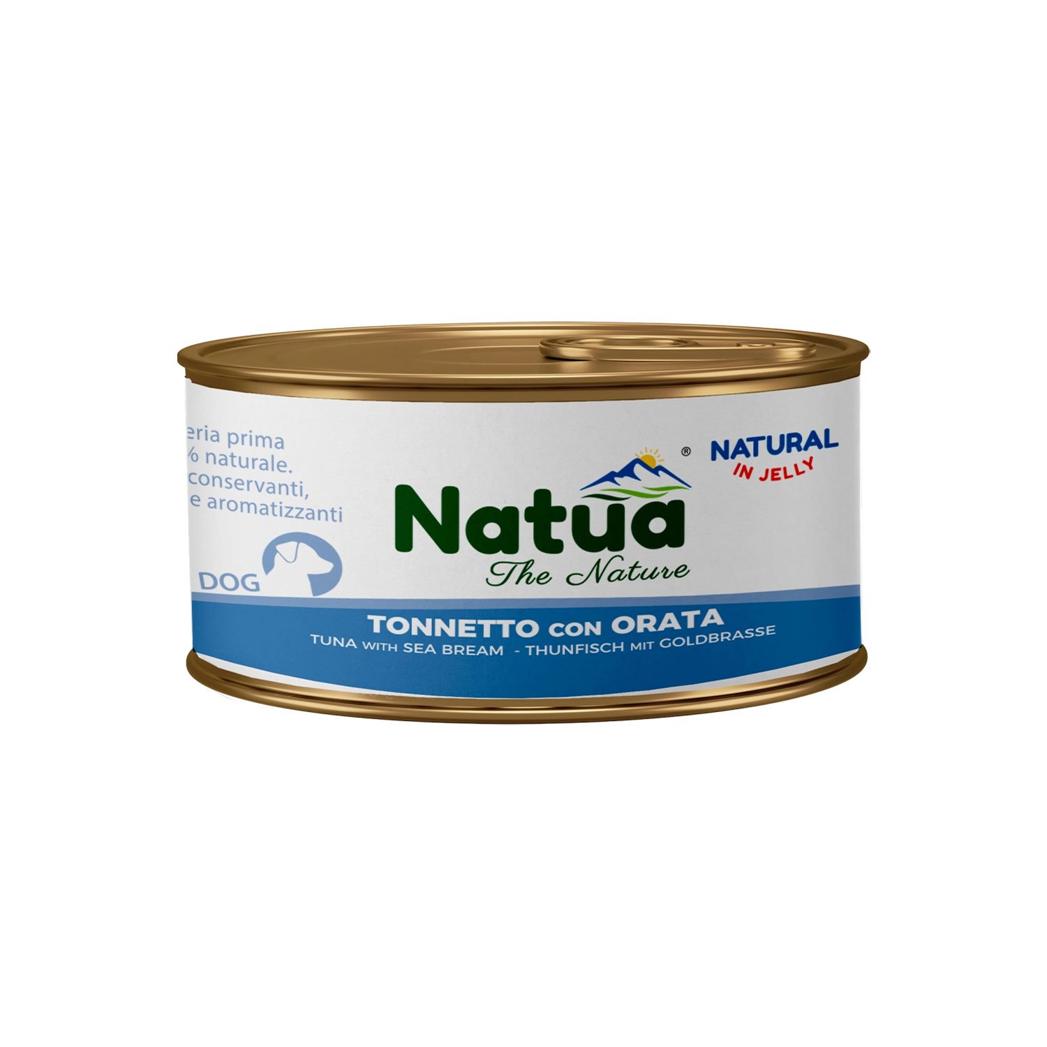 Natua Natural Dog Adult Tonnetto con orata in jelly 150 gr
