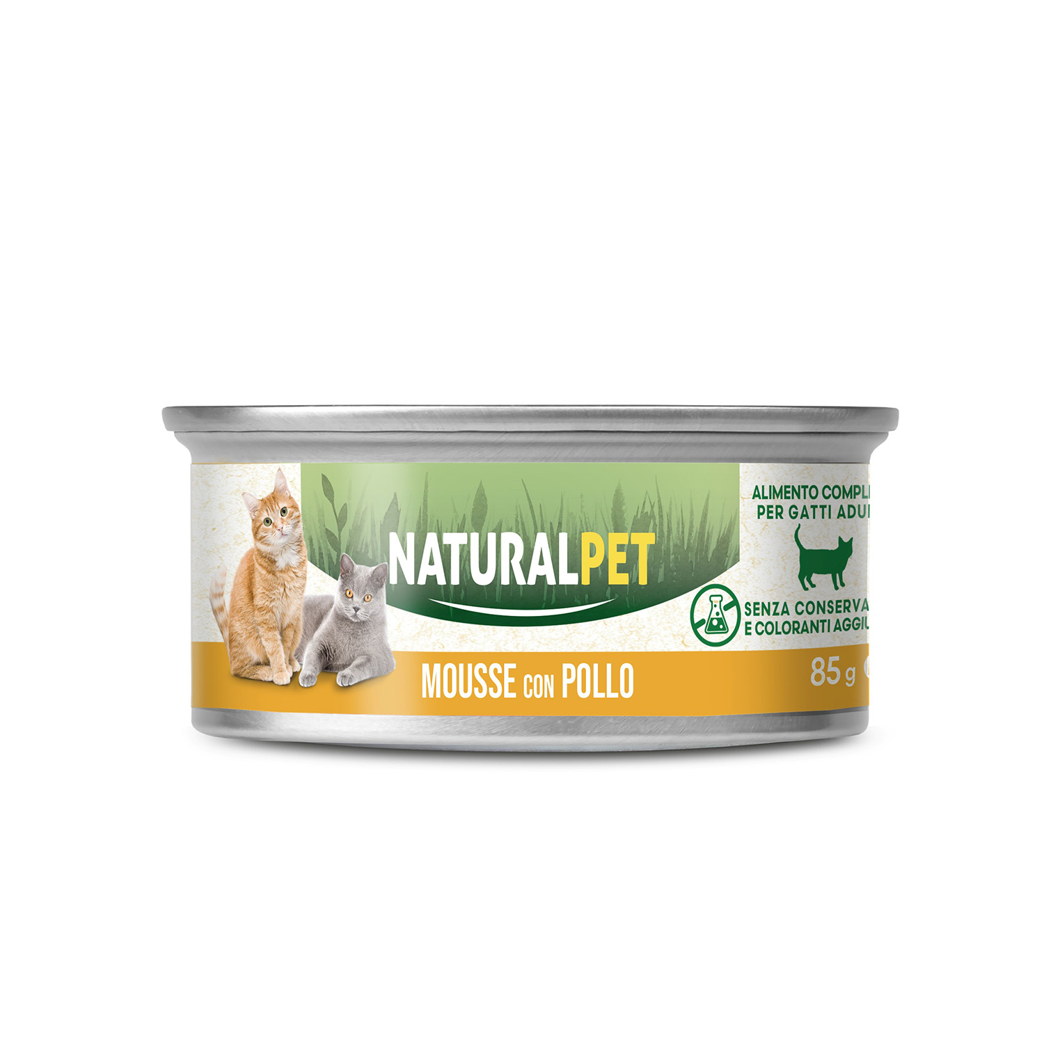 Naturalpet Cat Adult Mousse con Pollo 85 gr img