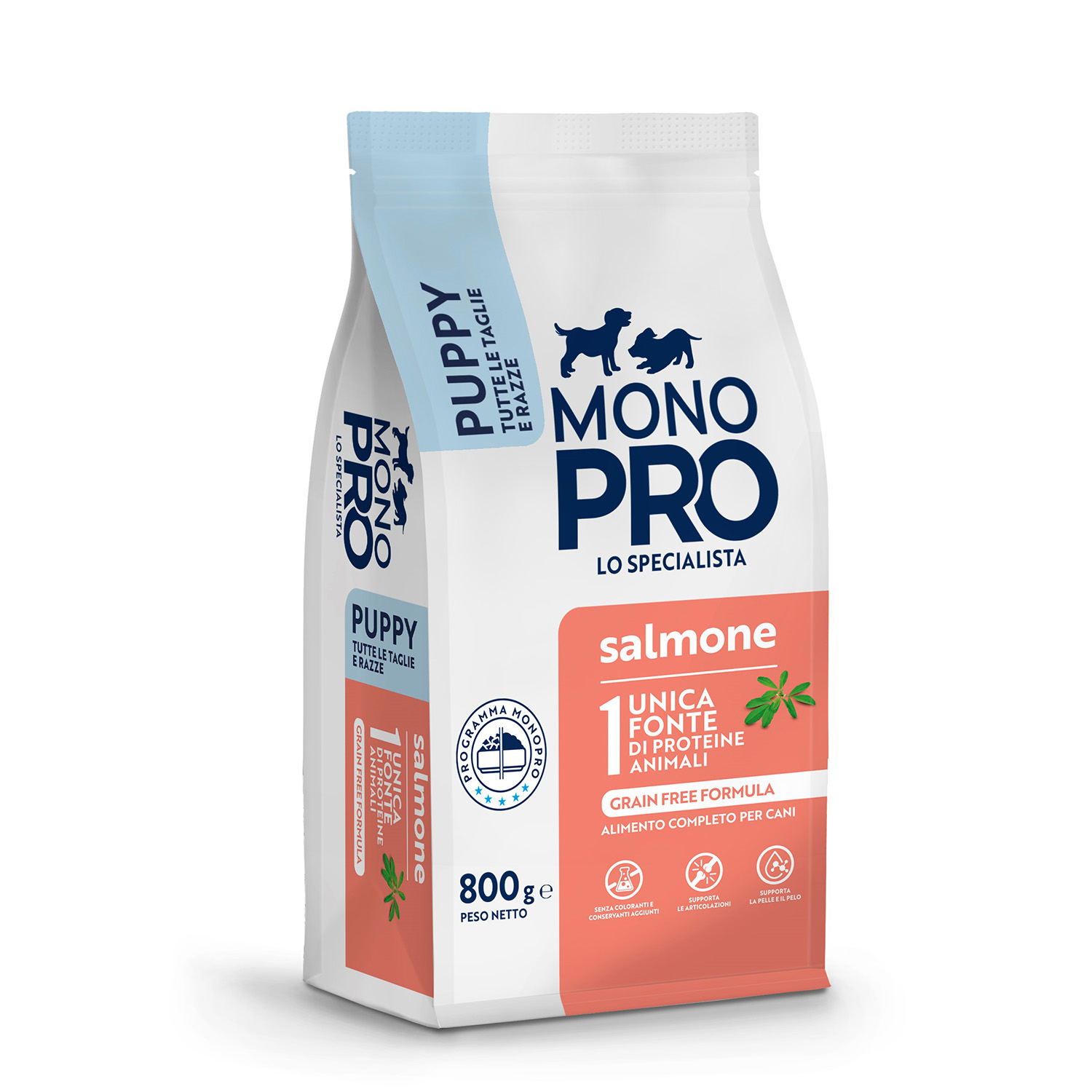 Monopro Puppy All breeds Salmone 800gr