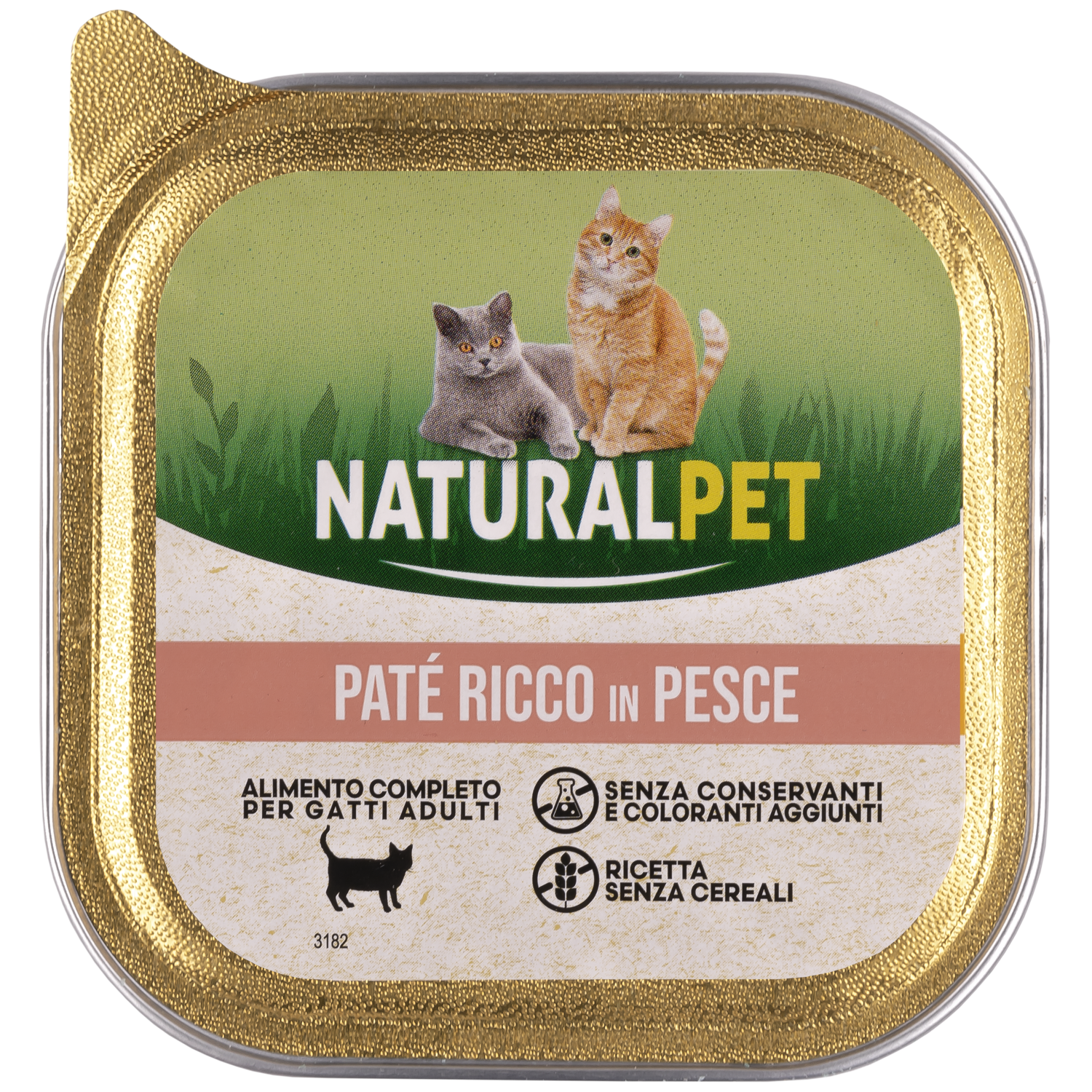 Naturalpet Cat Adult Paté con Salmone 100gr