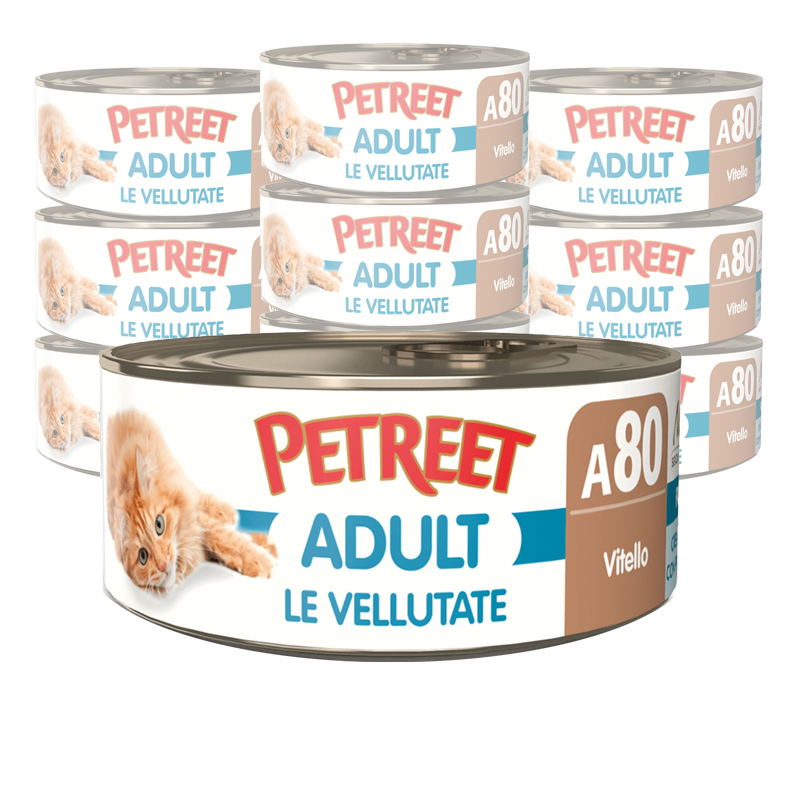 Petreet Cat Vellutate Vitello 70 gr A80
