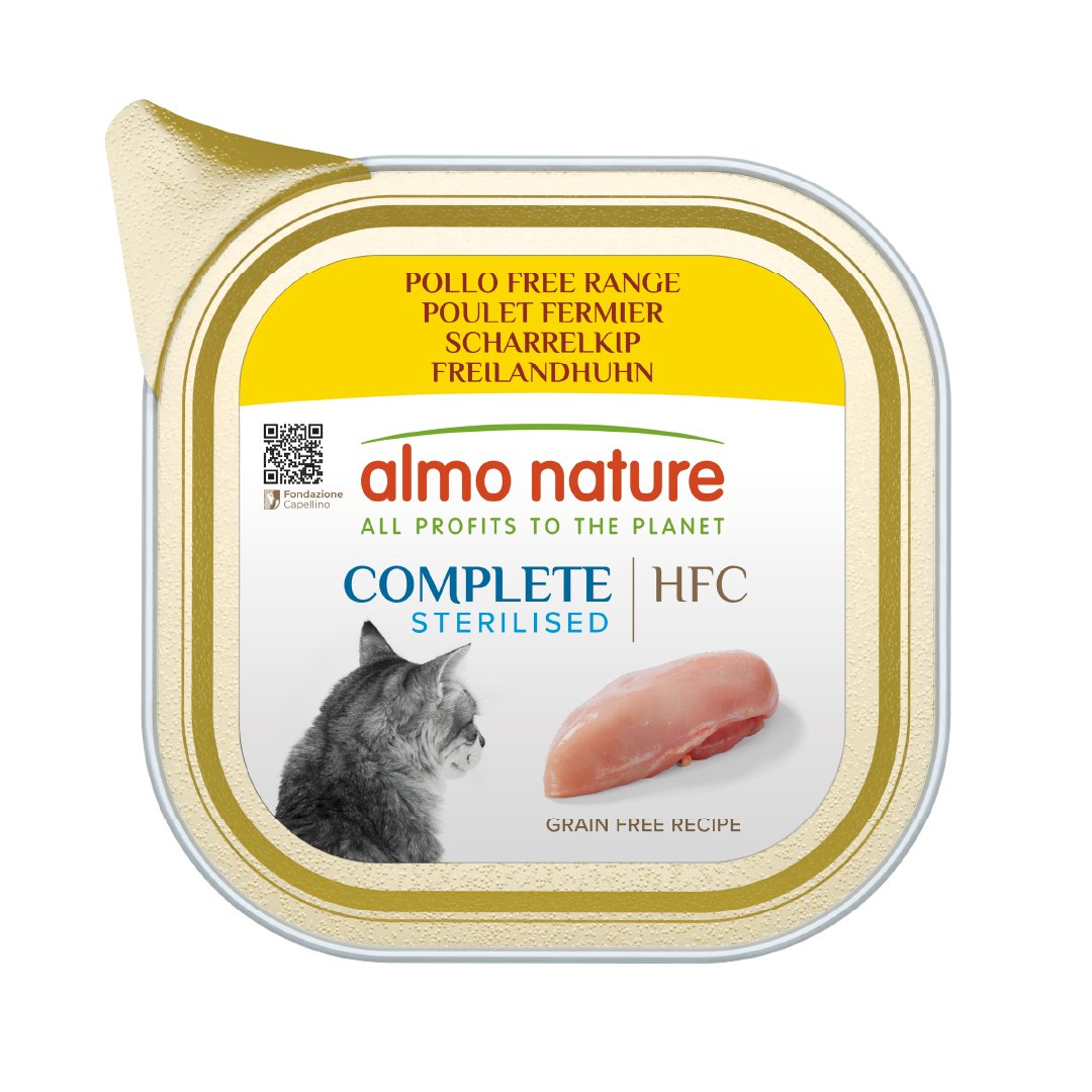 Almo Nature HFC Complete Cat Adult Sterilised Pollo 85g