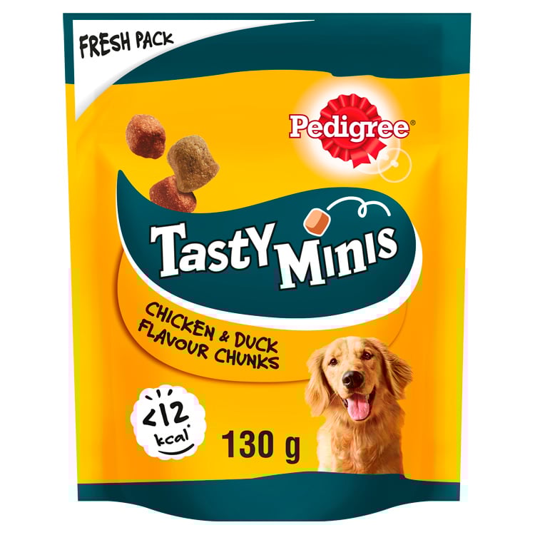 Pedigree Dog Adult Snack Tasty Bites Chewy Cubes 130 gr