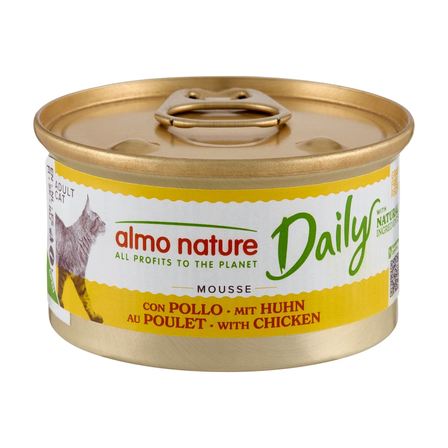 Almo Nature Daily Cat Adult Mousse Pollo 85g img 2