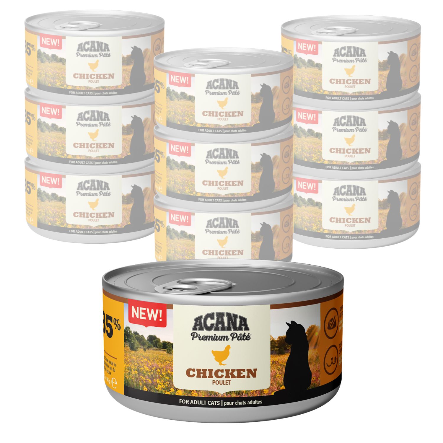Acana Cat Premium Paté Chicken Recipe 85 gr img