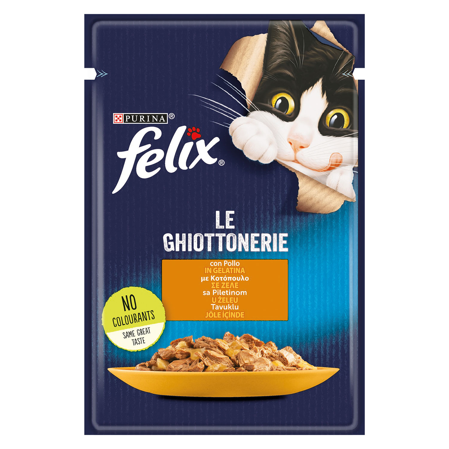 Felix Le Ghiottonerie Cat Adult Con Pollo 85 gr