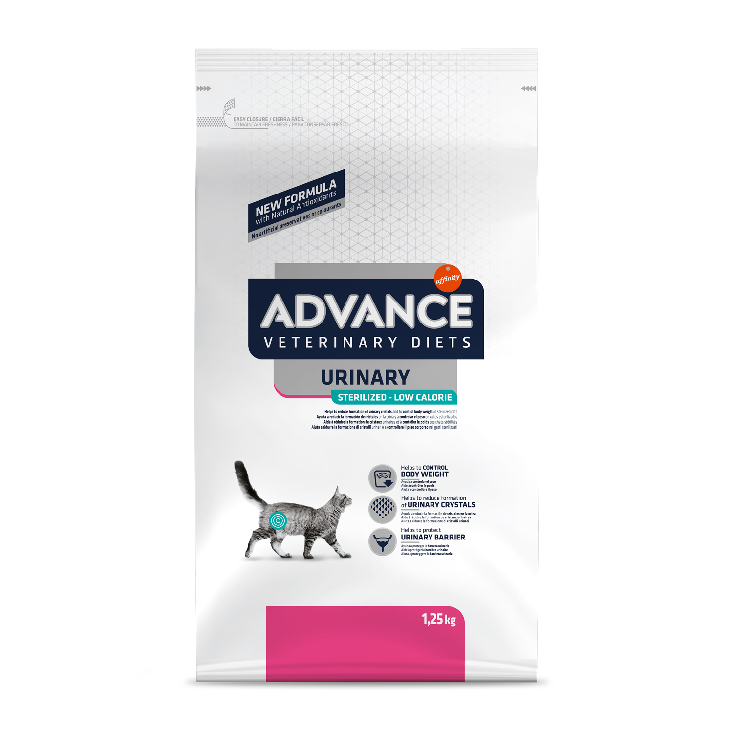 Advance Veterinary Diets Cat Sterilized Urinary Low Calorie 1,25 kg img