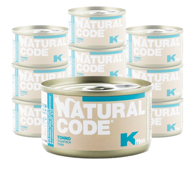 Natural Code Cat Kitten Tonno lattina 85g