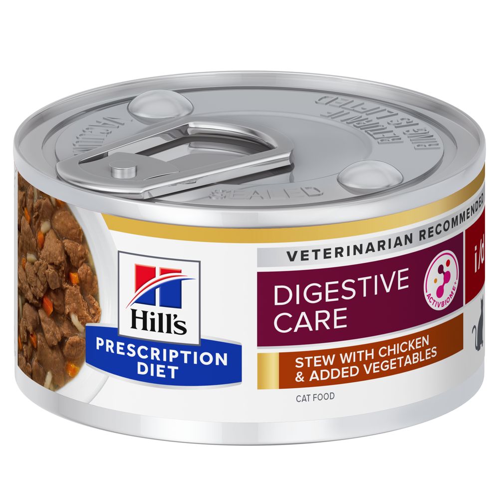 Hill's Prescription Diet Cat i/d spezzatino con Pollo e verdure 82 gr img