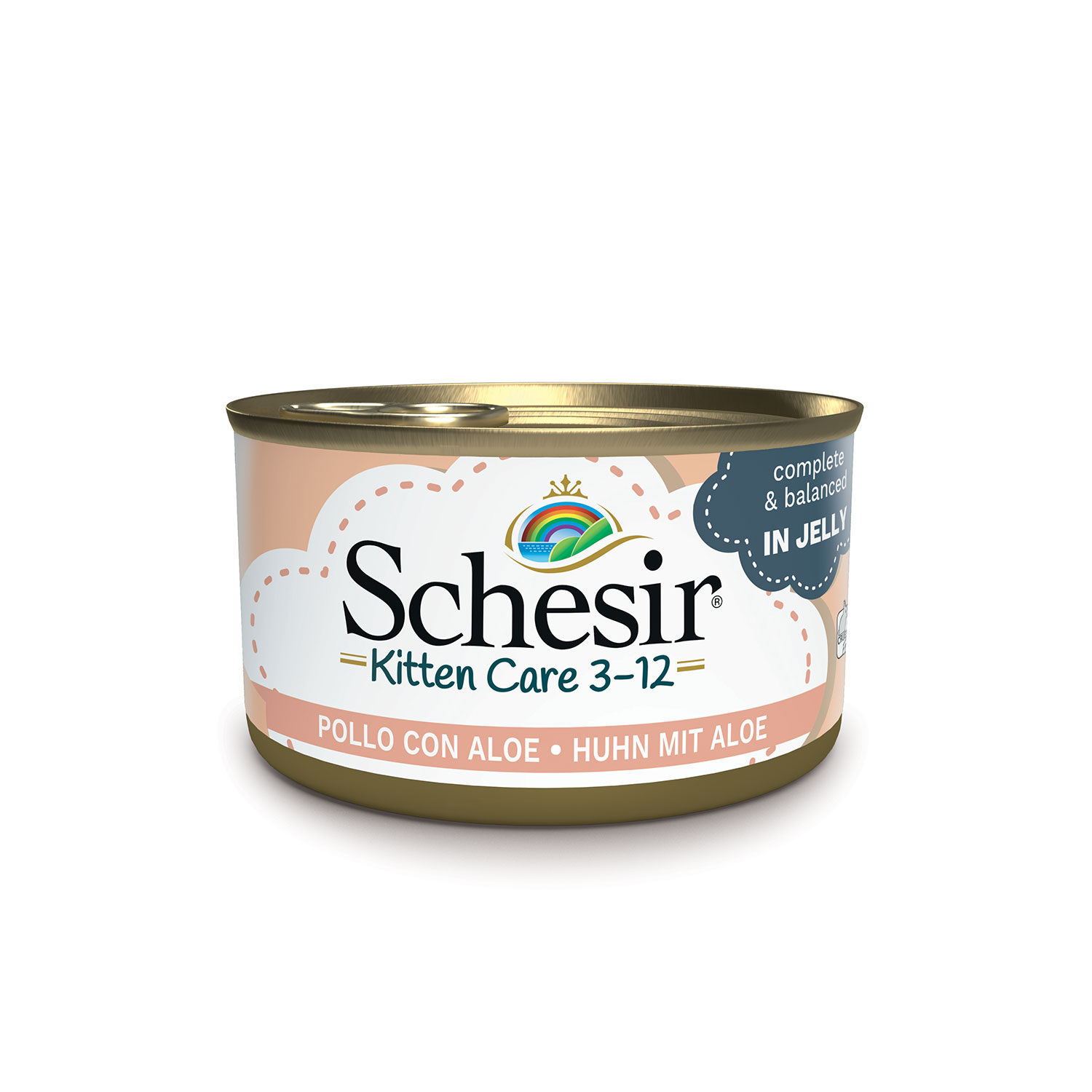 Schesir Cat Kitten Pollo con Aloe 85 gr