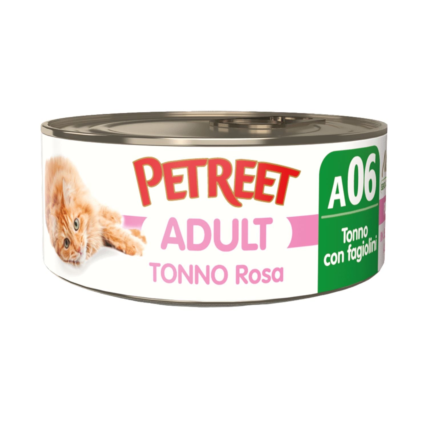 Petreet Cat Tonno rosa Tonno con fagiolini 70 gr img