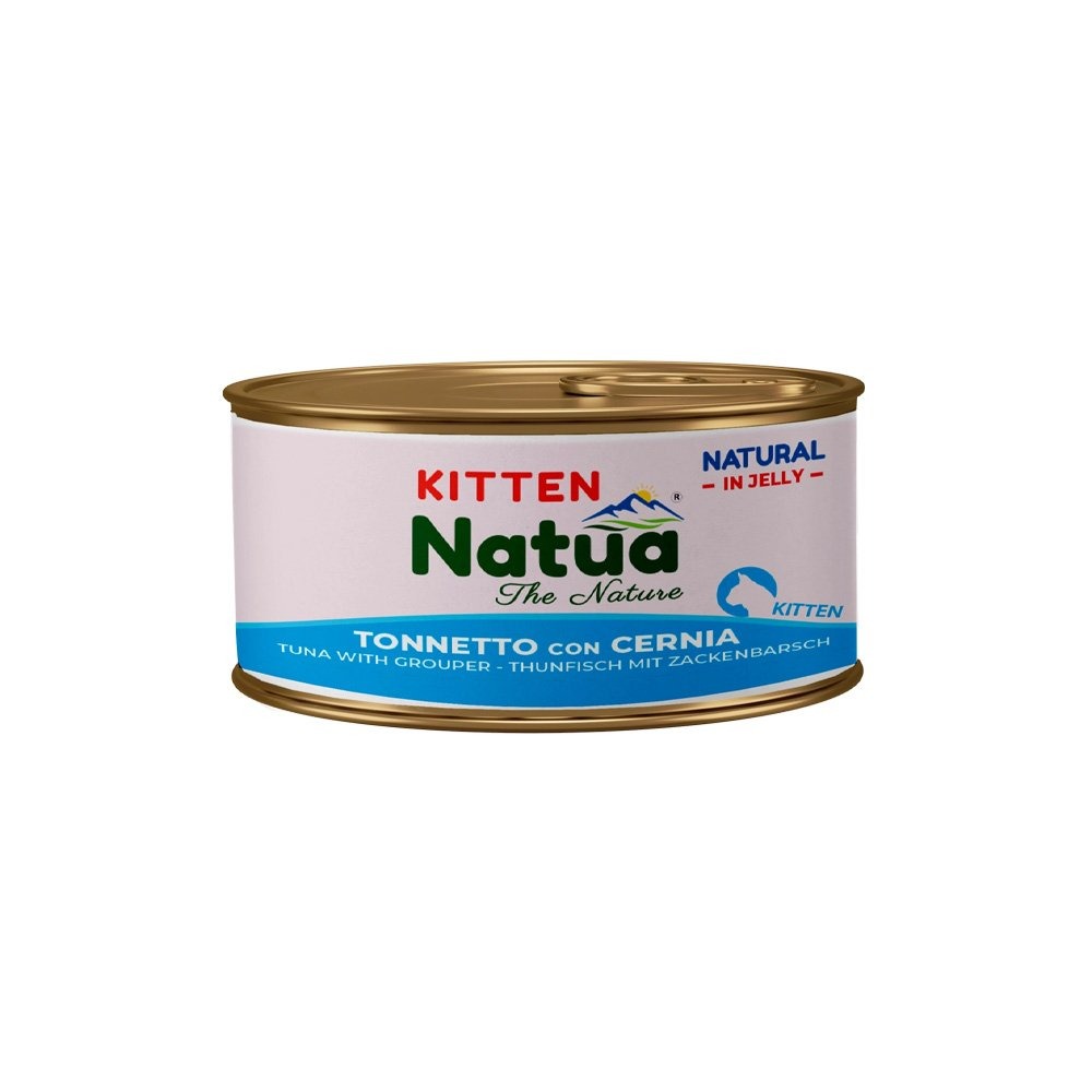 Natua Kitten Jelly Tonnetto e Cernia 85 g