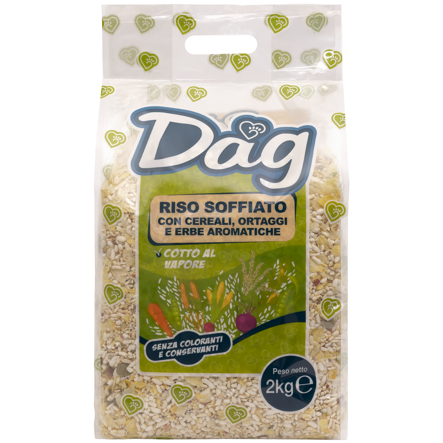Dag Riso soffiato con cereali, ortaggi e erbe aromatiche 2 kg