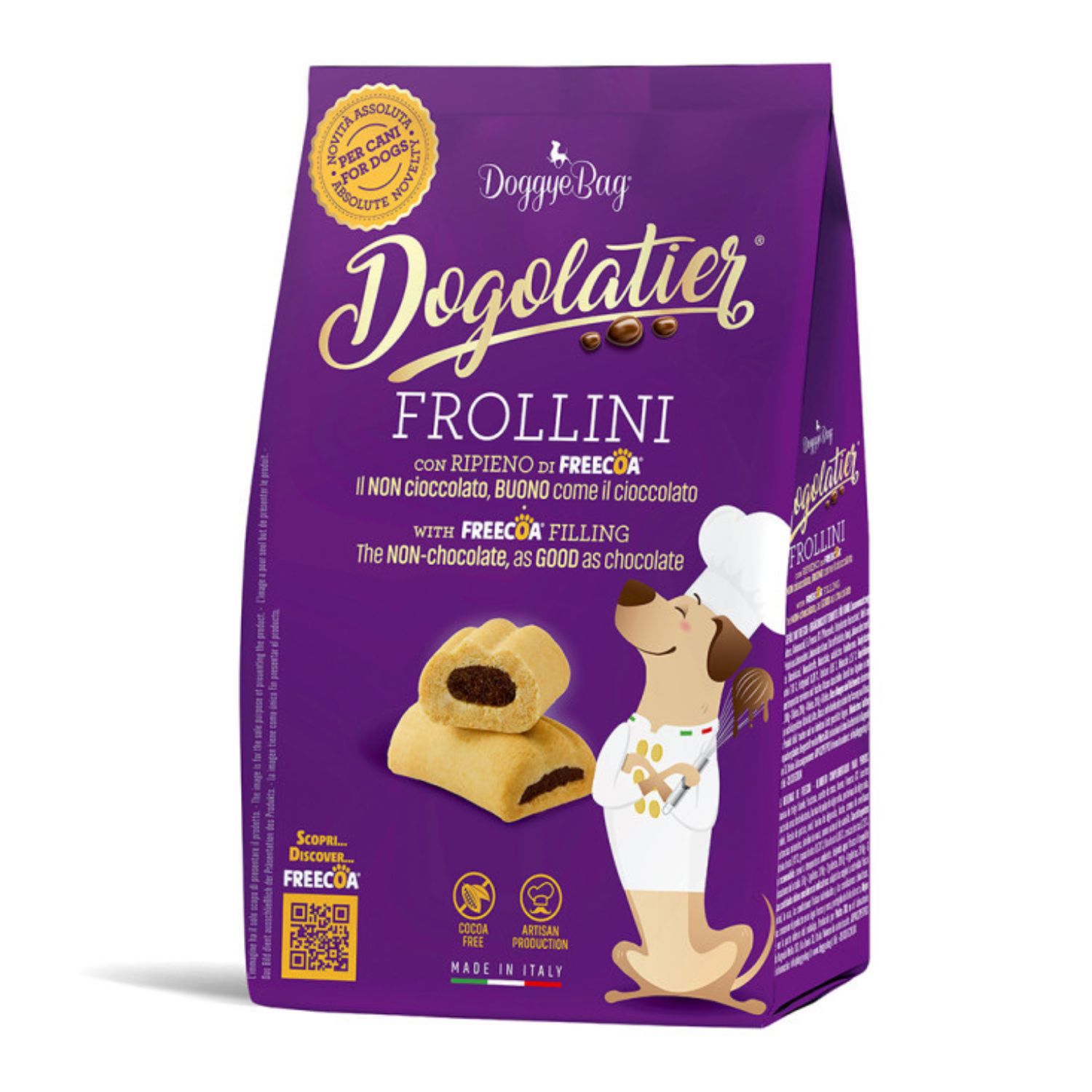 DoggyeBag Dogolatier Frollini con Freecoa 180 gr img