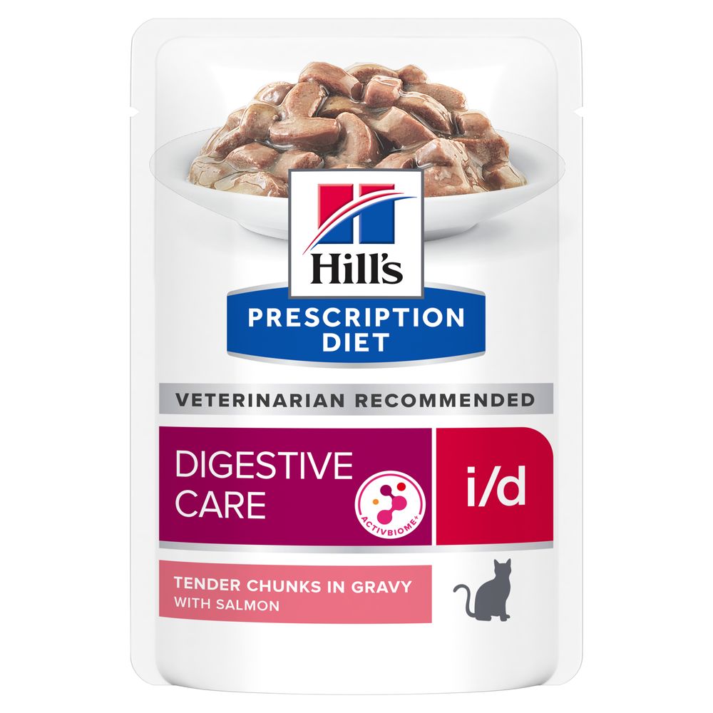 Hill's Prescription Diet Cat i/d Digestive Care con Salmone 85 gr img