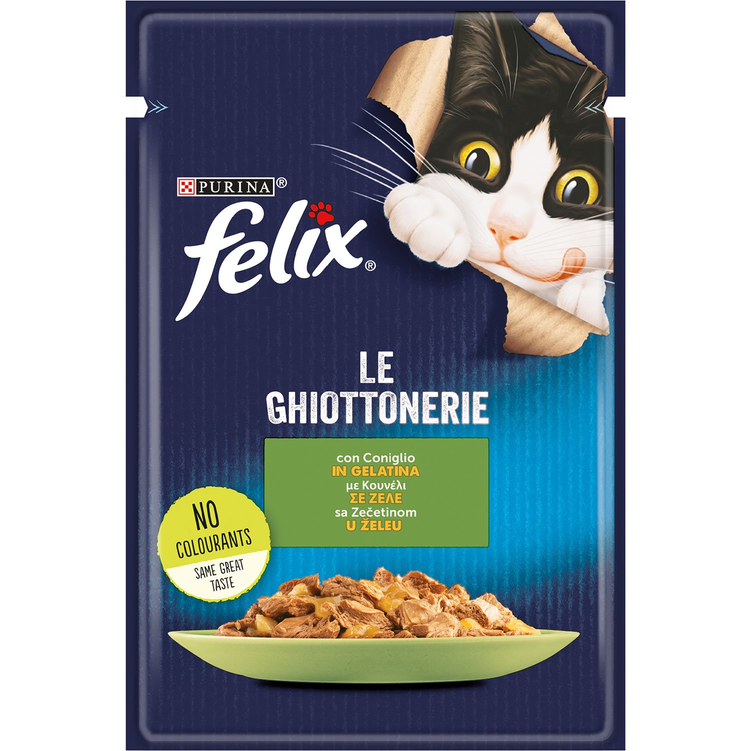 Felix Le Ghiottonerie Cat Adult con Coniglio 85 gr