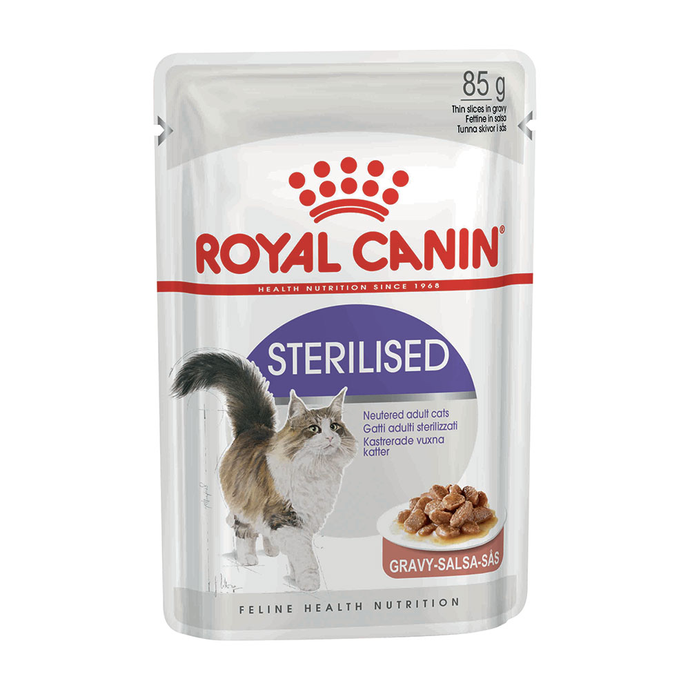 V RC CAT STERILISED 85G img 1